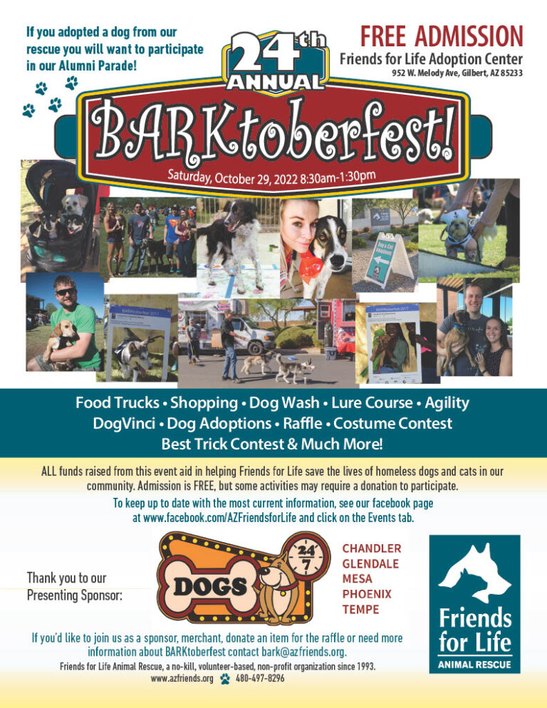 Barktoberfest 2022 Friends for Life Animal Rescue