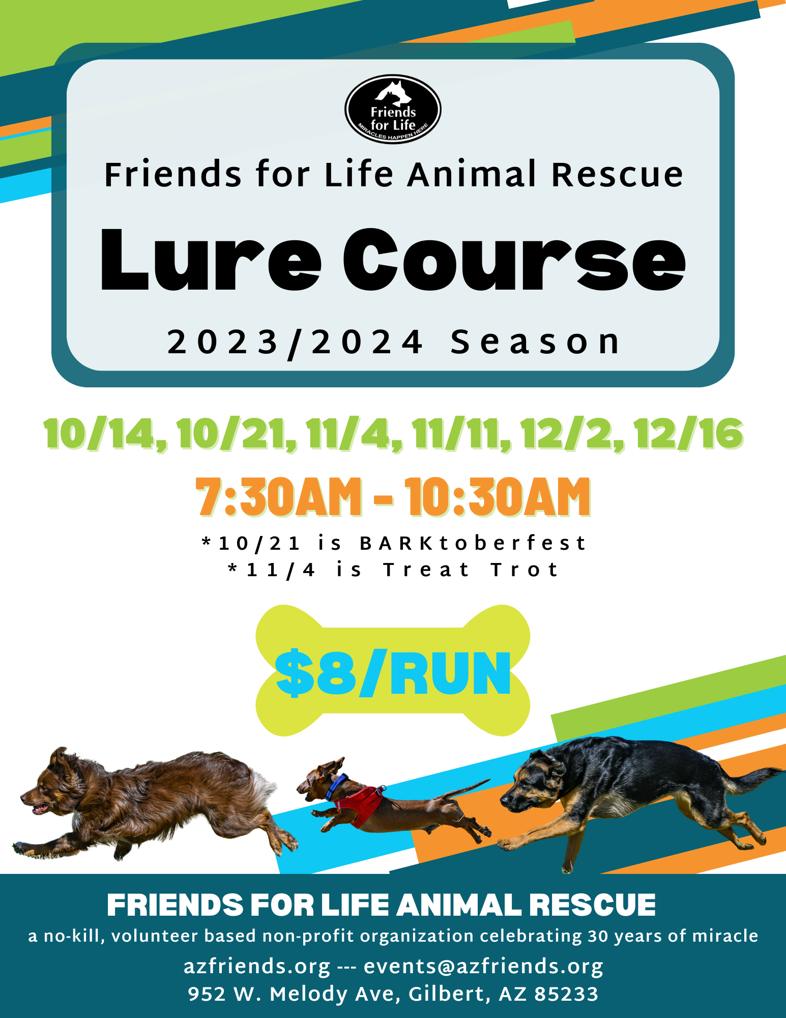 Lure Course » Friends for Life Animal Rescue